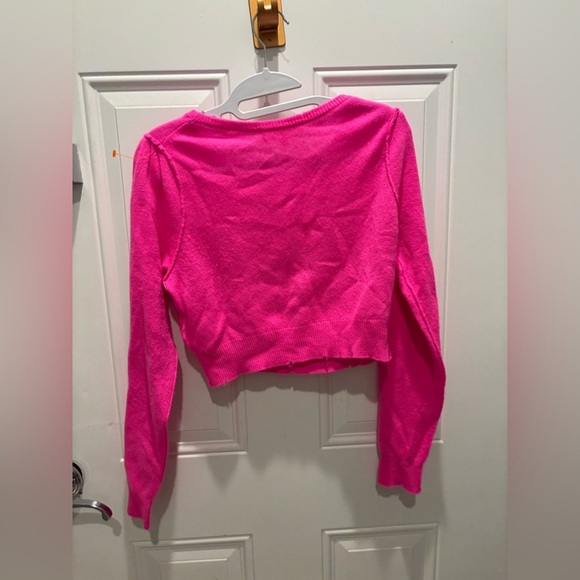 LOVESHACKFANCY Lune Crop Pullover - Picture 3 of 5